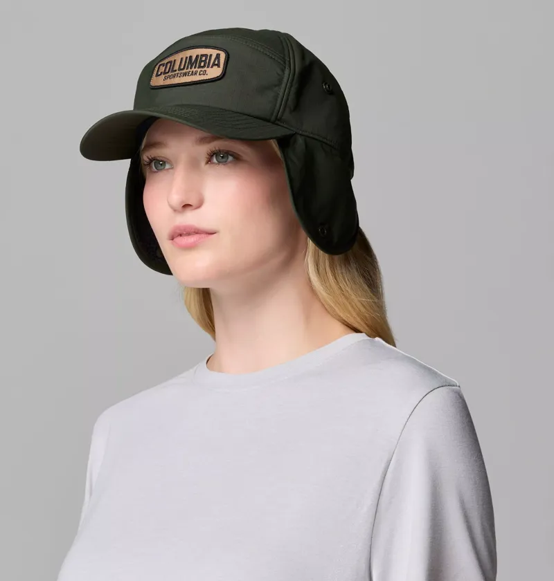 Columbia Landroamer Ear Flap Cap in Greenscape / Working Badge-7