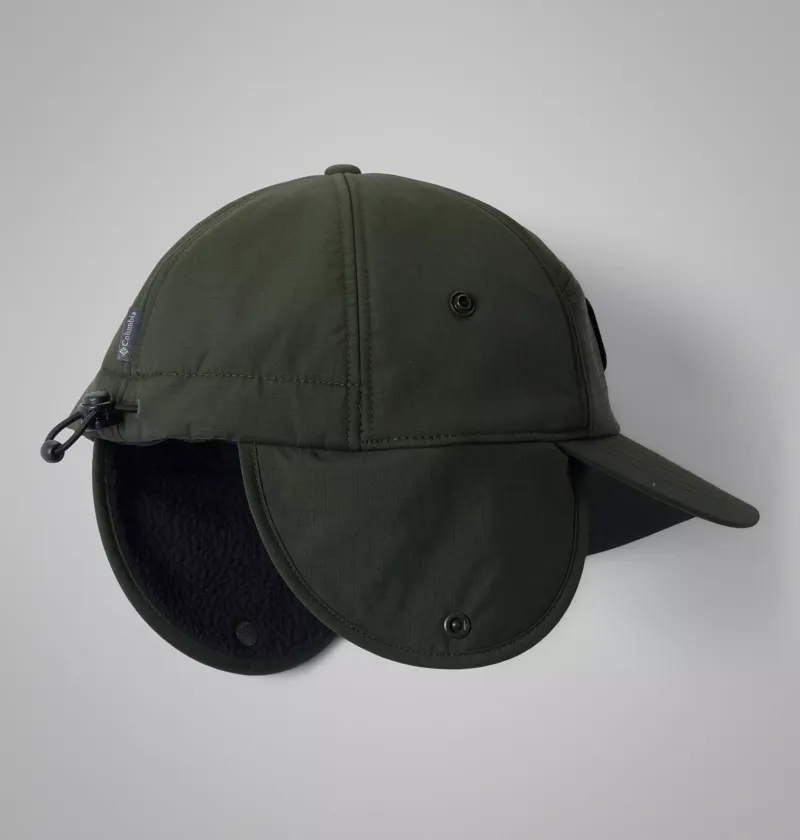 Columbia Landroamer Ear Flap Cap in Greenscape / Working Badge-2