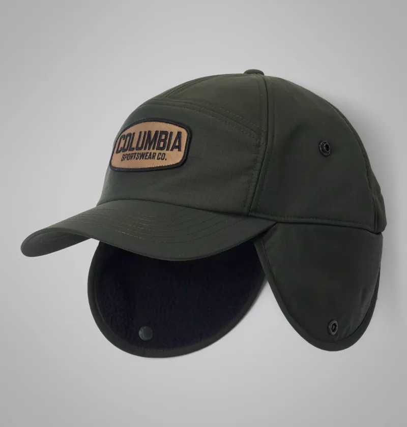 Columbia Landroamer Ear Flap Cap in Greenscape / Working Badge-1