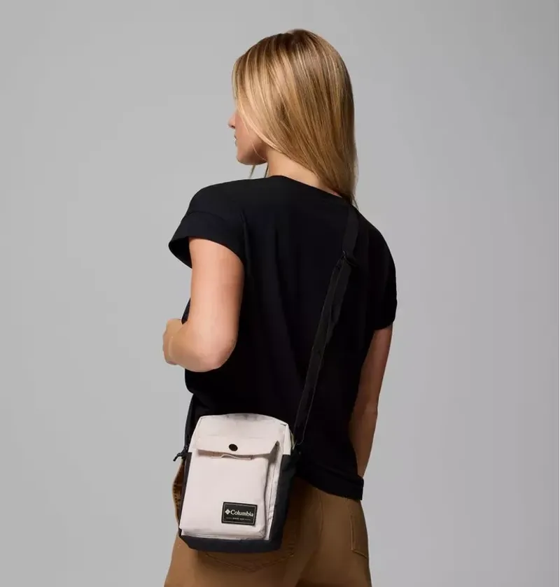 Columbia Zigzag II Side Bag in Dark Stone / Black Lining / Dark Stone-6