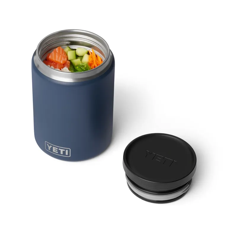Yeti Rambler Food Jar 24oz in Olive / King Crab Orange-3