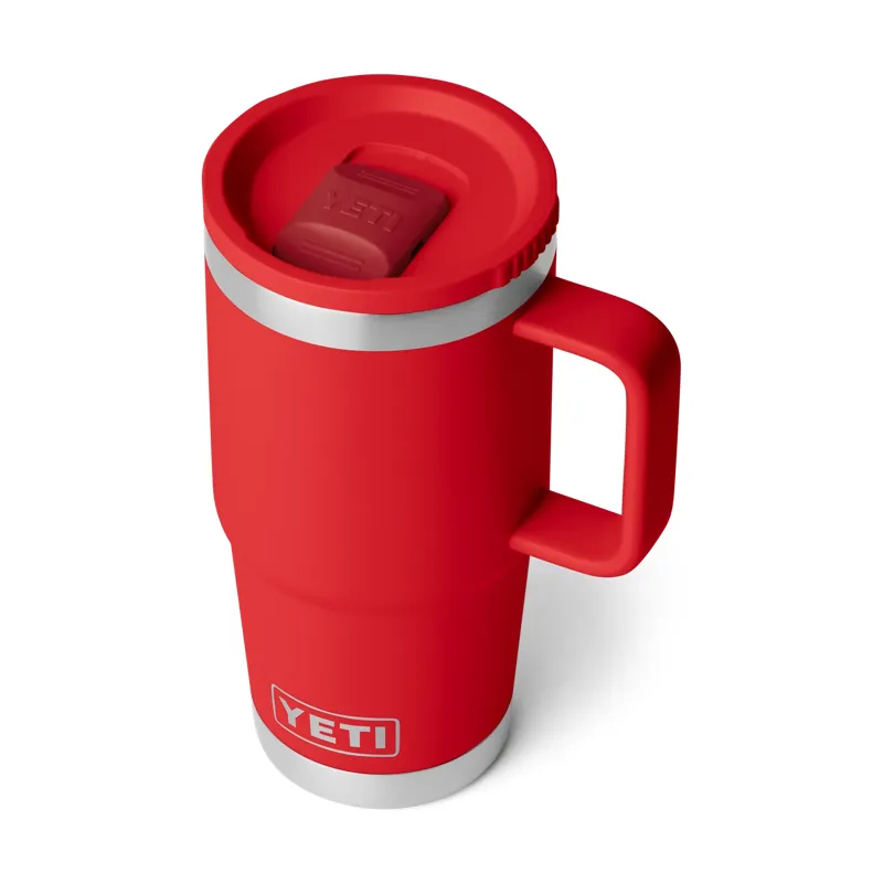 Yeti Rambler Travel Mug 20oz in Rescue Red-2