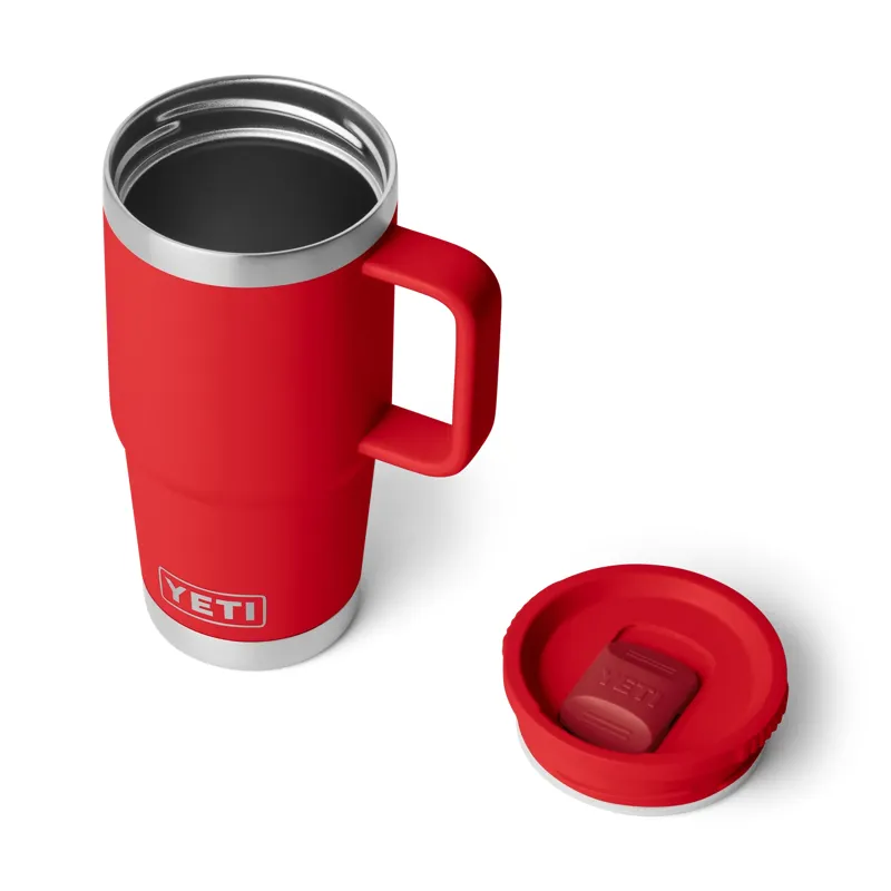 Yeti Rambler Travel Mug 20oz in Rescue Red-1