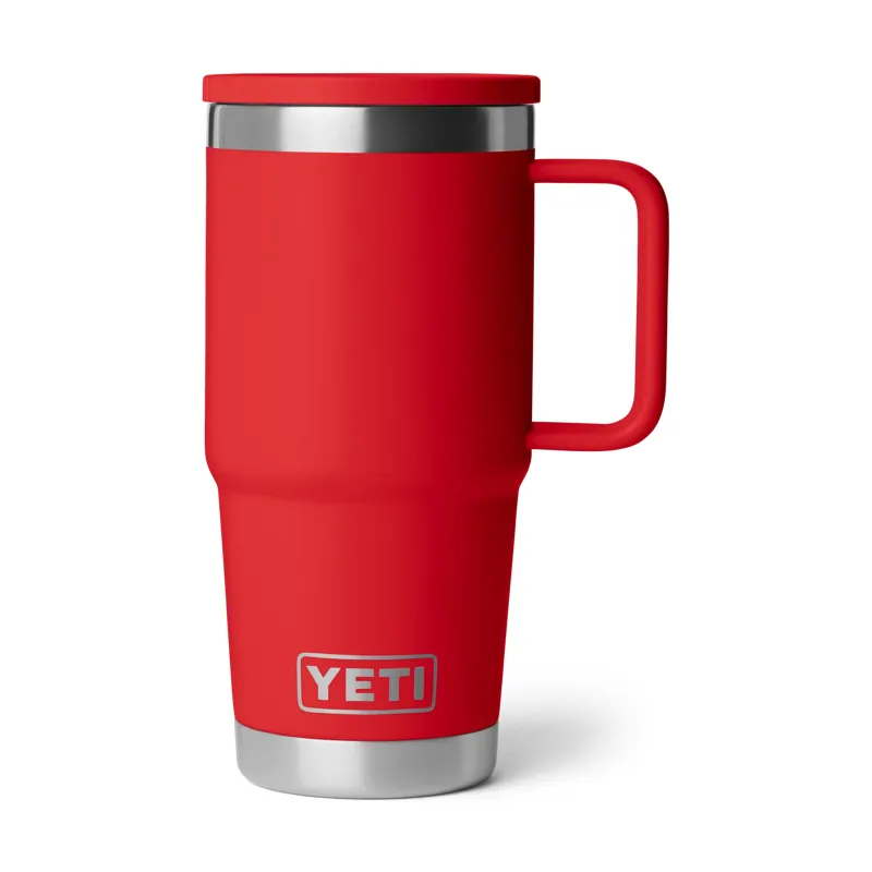 Yeti Rambler Travel Mug 20oz in Rescue Red