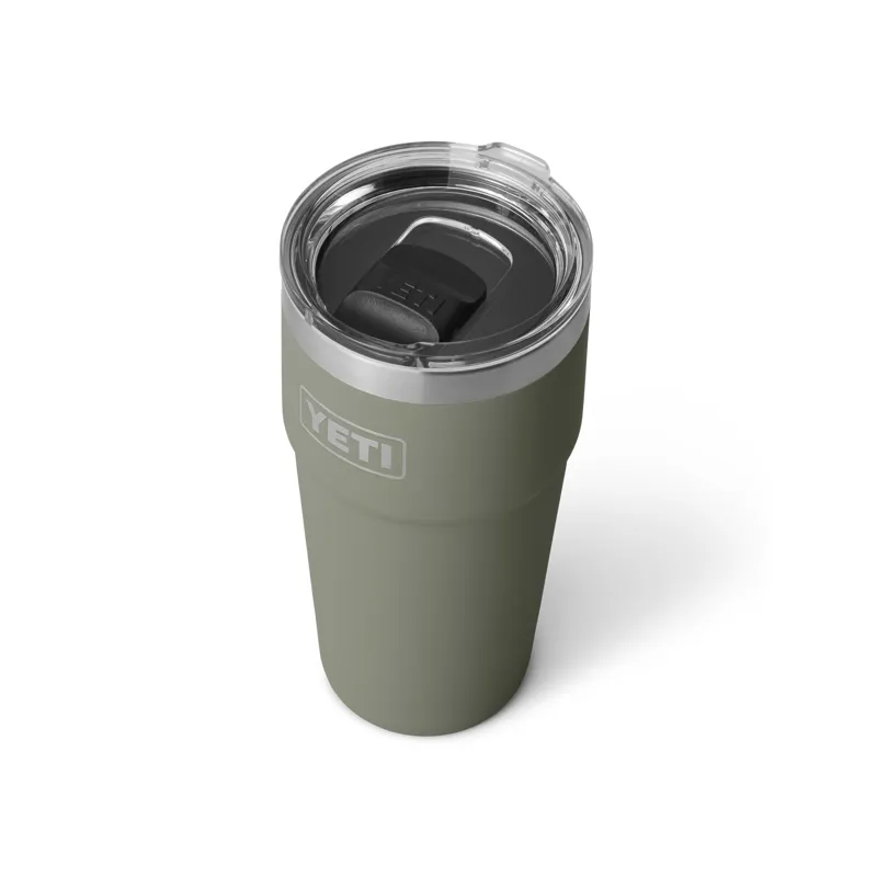 Yeti Rambler Stackable Cup 20oz in Pampa Green-1