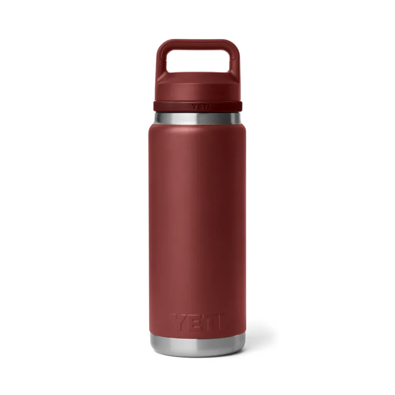 Yeti Rambler Bottle Chug 26 oz in Stag Red-2