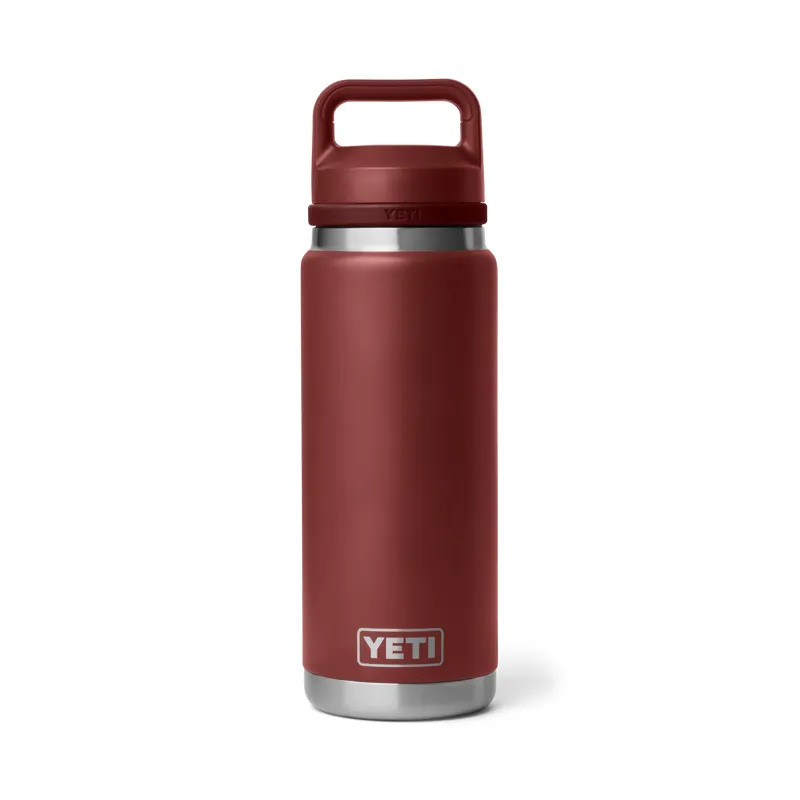 Yeti Rambler Bottle Chug 26 oz in Stag Red