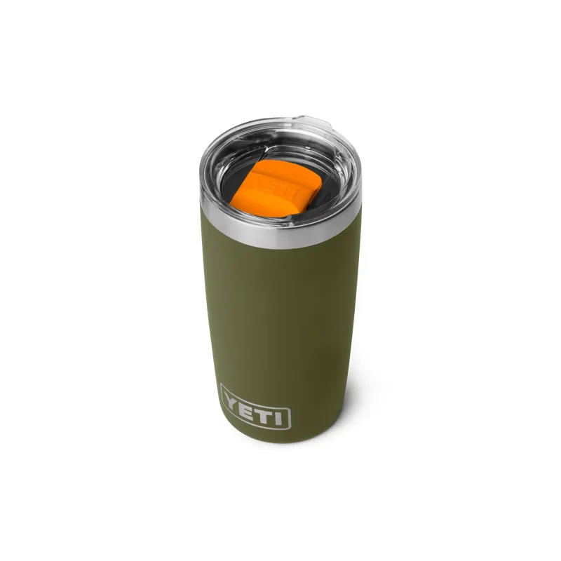 Yeti Rambler 10 oz Tumbler MS in Olive / King Crab Orange-1