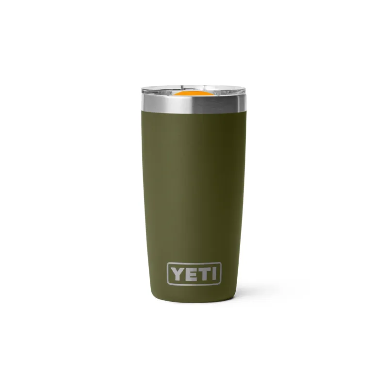 Yeti Rambler 10 oz Tumbler MS in Olive / King Crab Orange