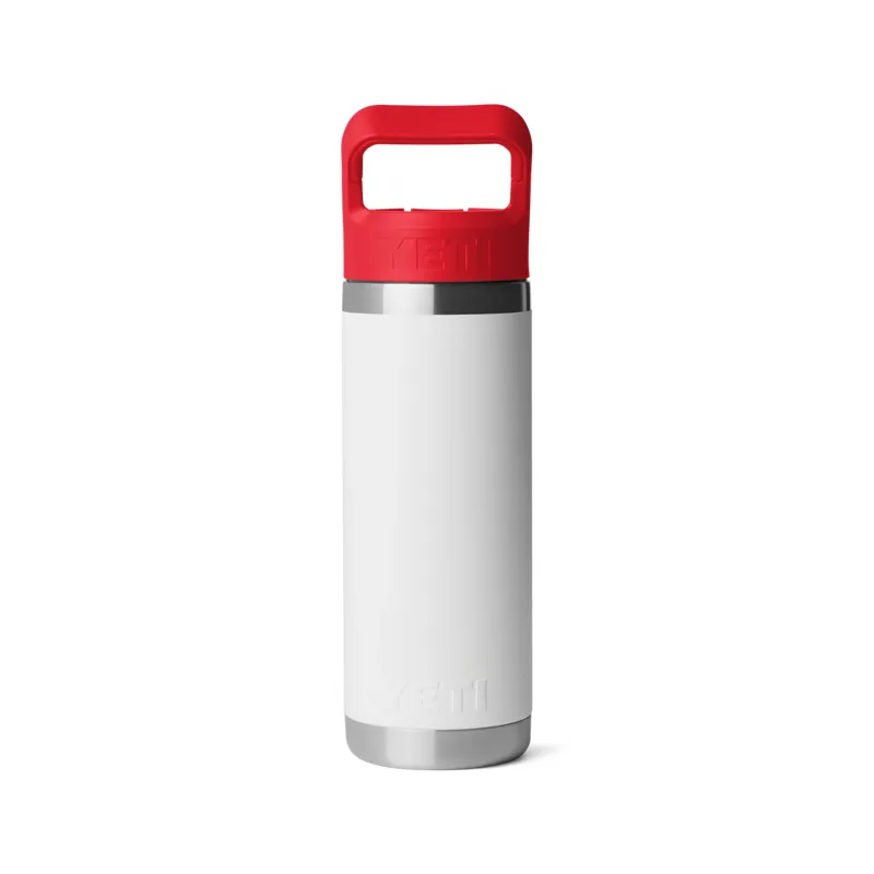 Yeti Rambler 18oz Straw Bottle in Navy/Rescue Red/White-2