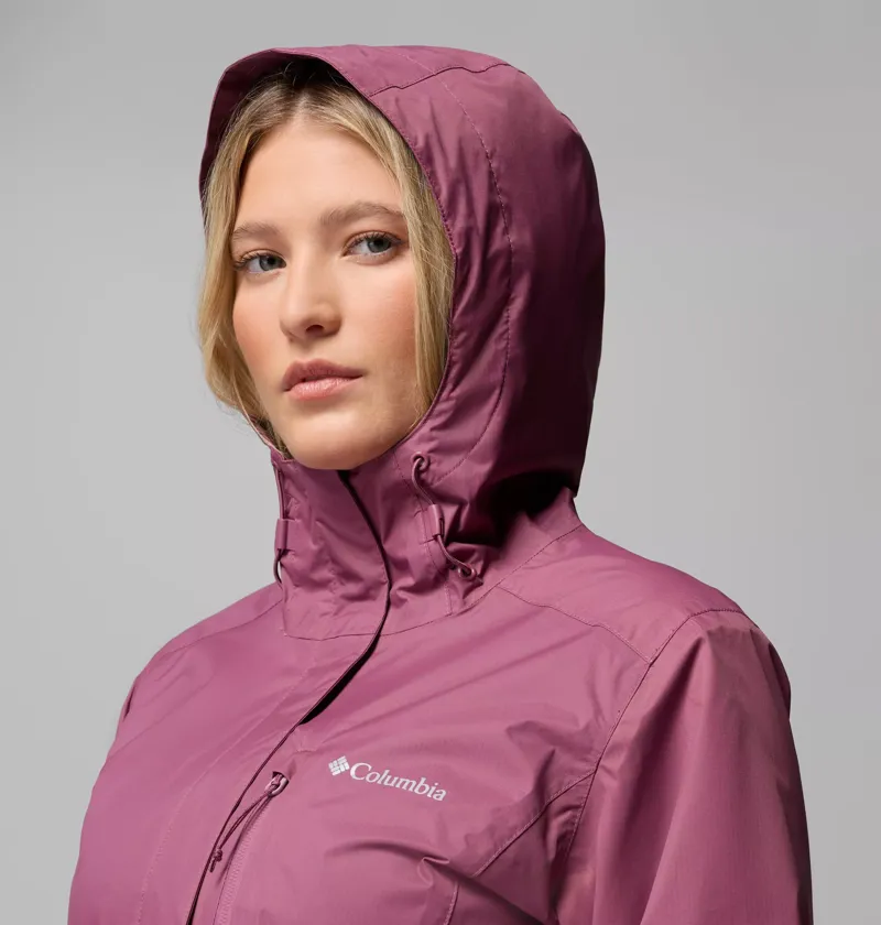Columbia Womens Pouring Adventure III Jacket in Antique Mauve-6