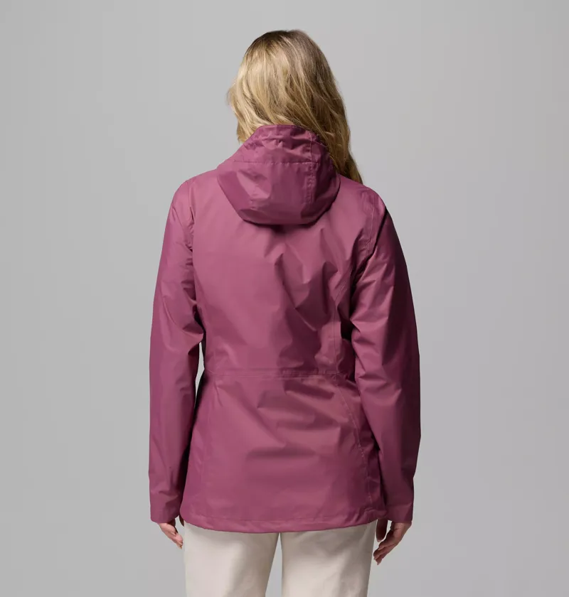 Columbia Womens Pouring Adventure III Jacket in Antique Mauve-3