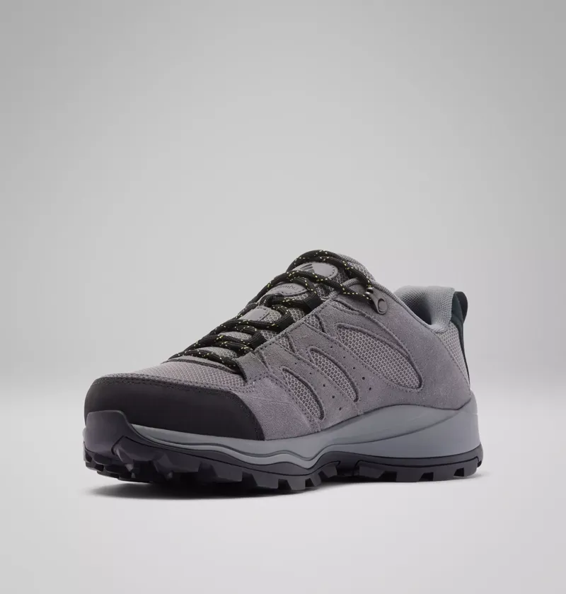 Columbia Mens Redmond IV Low Waterproof Shoe in Ti Grey Steel / Firefly-2