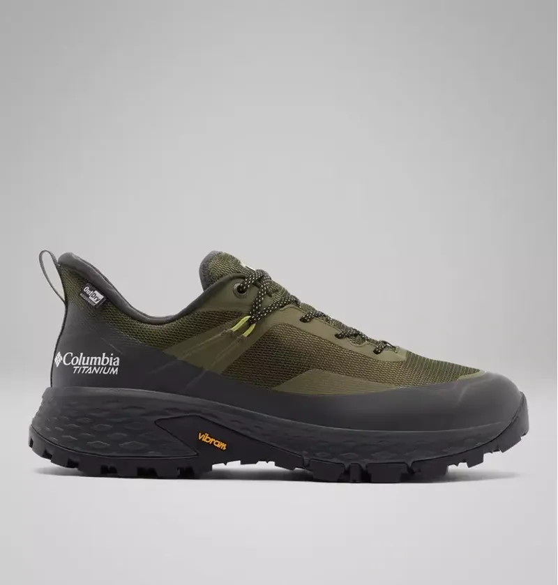 Columbia Mens Tellurix Titanium Outdry Hiking Shoes in Nori / Firefly-1
