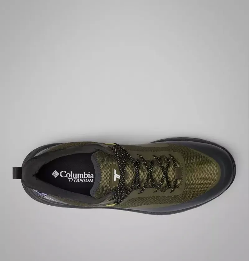 Columbia Mens Tellurix Titanium Outdry Hiking Shoes in Nori / Firefly-4
