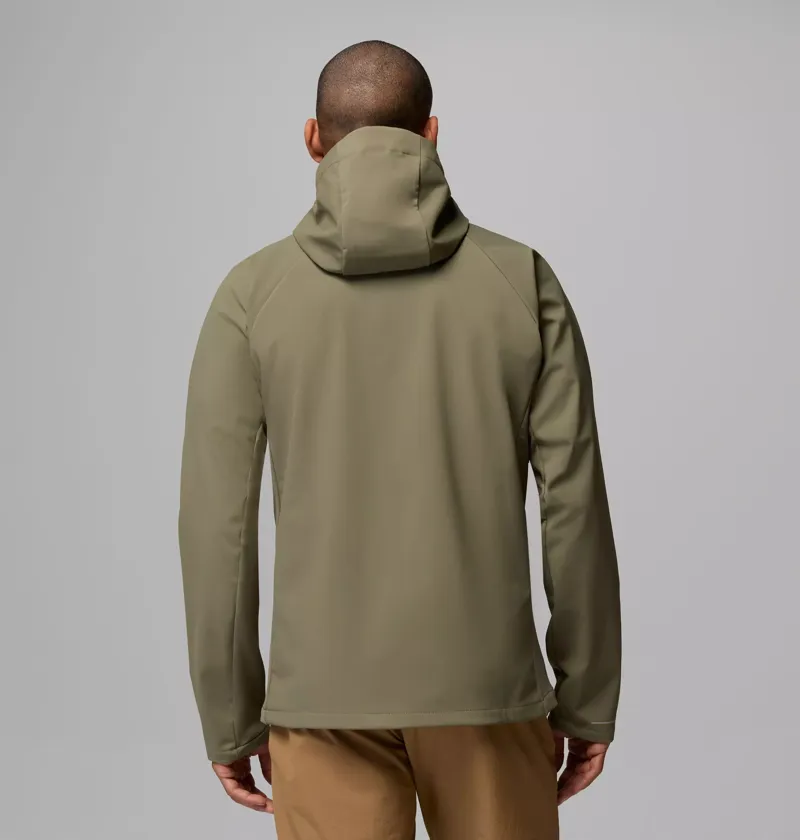 Columbia Mens Trailborne Softshell Jacket in Stone Green-3
