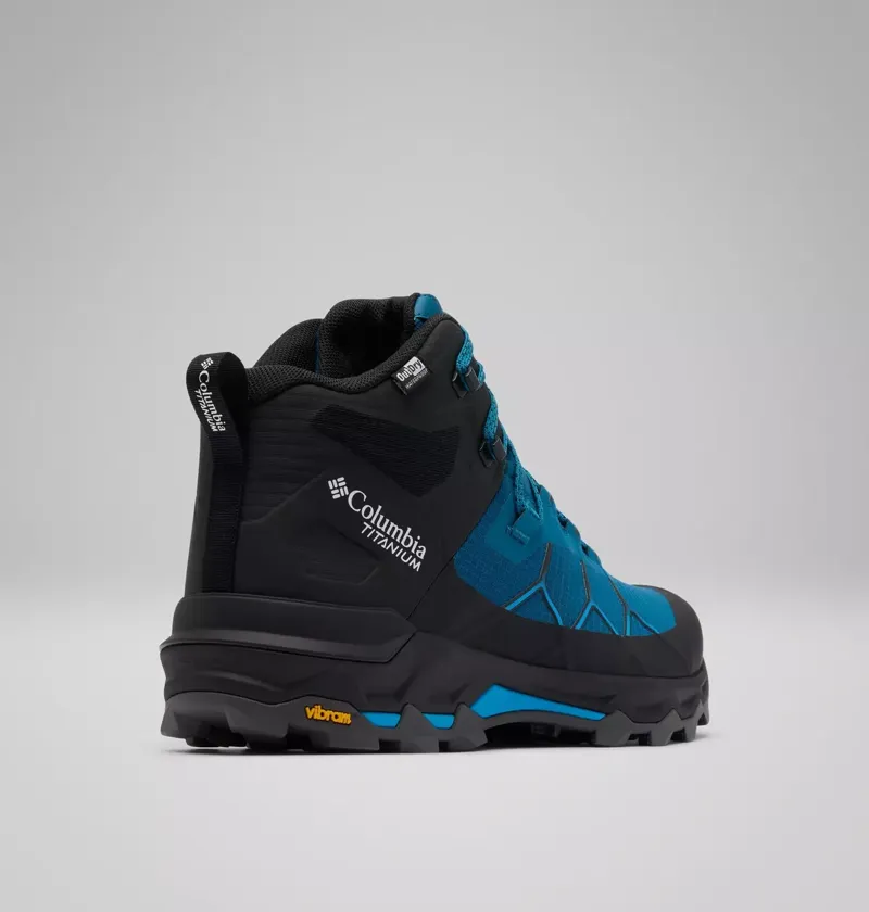 Columbia Men's Peakfreak Titanium Outdry Mid Hiking Shoes in Phoenix Blue / Compass Blue-6