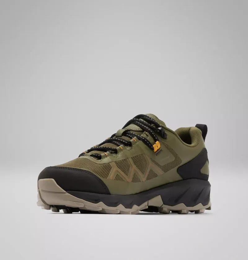 Columbia Men's Peakfreak 3 OutDry Hiking Shoes in Nori / Desert Gold-8
