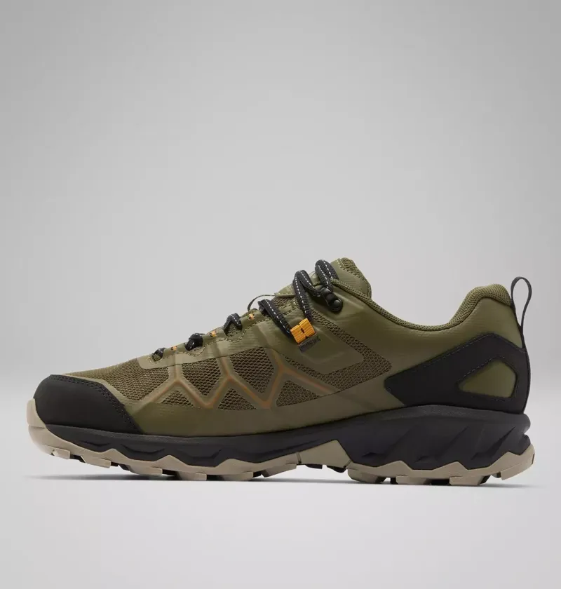 Columbia Men's Peakfreak 3 OutDry Hiking Shoes in Nori / Desert Gold-6