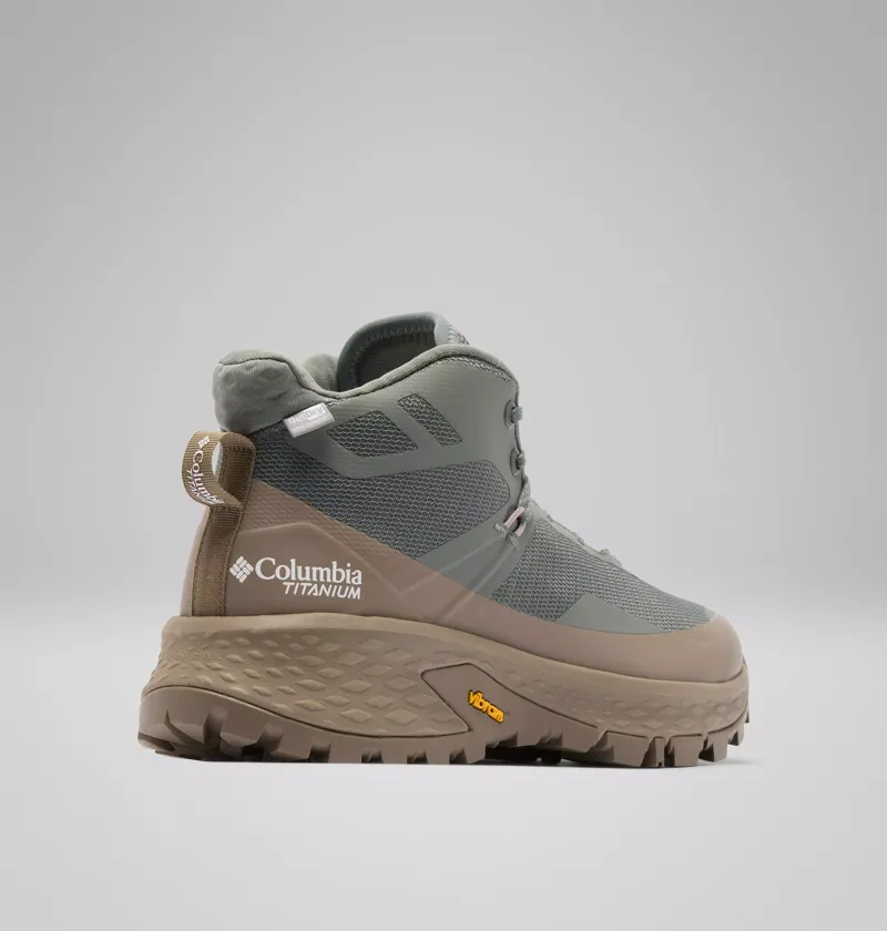 Columbia Women's Tellurix Titanium Outdry Mid Hiking Shoes in Sedona Sage / Sparrow-6