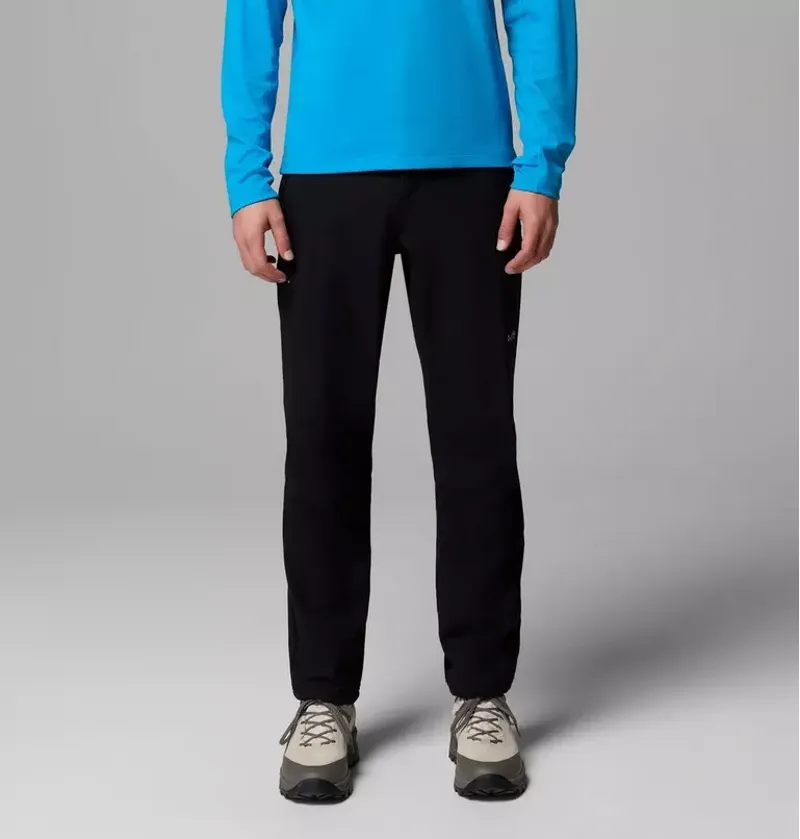 Columbia Mens Tennent Mountain Softshell Pant Regular Length in Black-4