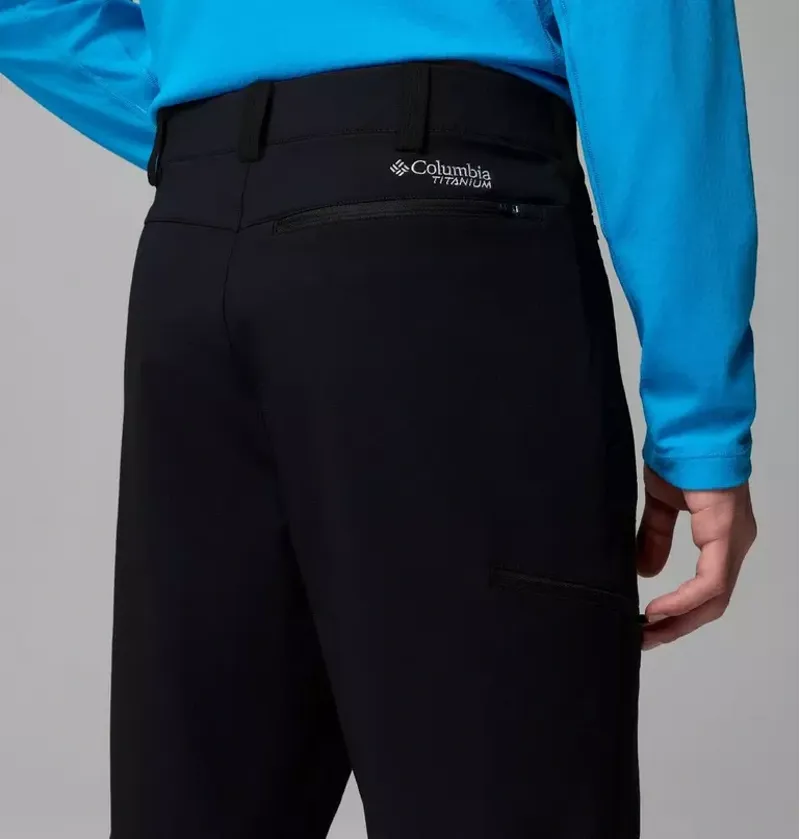 Columbia Mens Tennent Mountain Softshell Pant Regular Length in Black-7