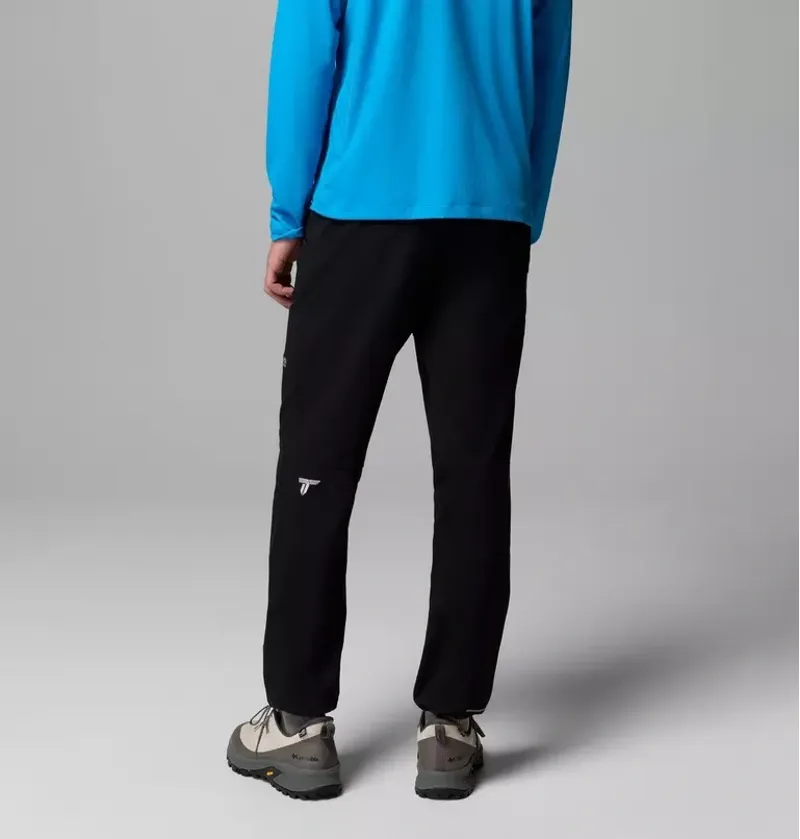 Columbia Mens Tennent Mountain Softshell Pant Regular Length in Black-2