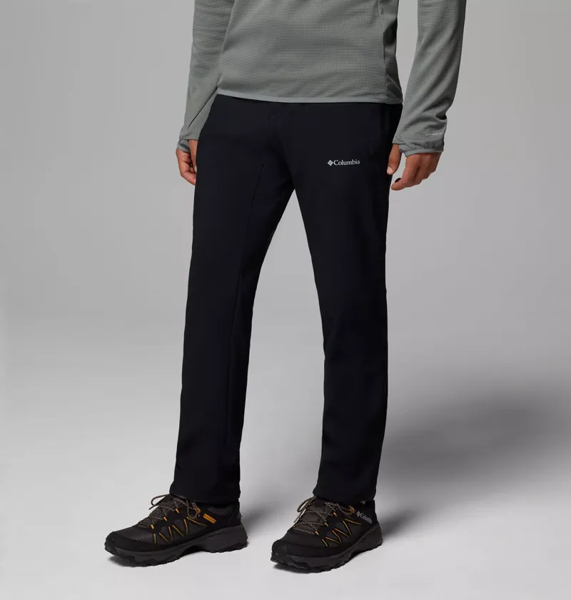 Columbia Mens Essential Hike Warm Pant Regular Length in Black-1
