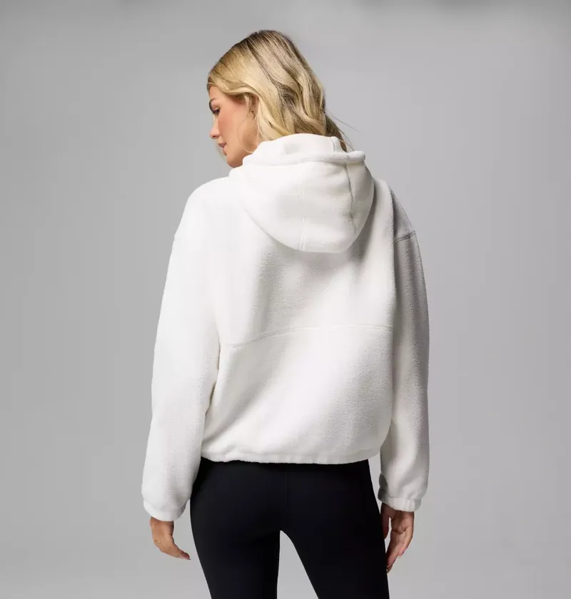 Columbia Women's Timber Meadow MTR Fleece Hoodie in Sea Salt-5
