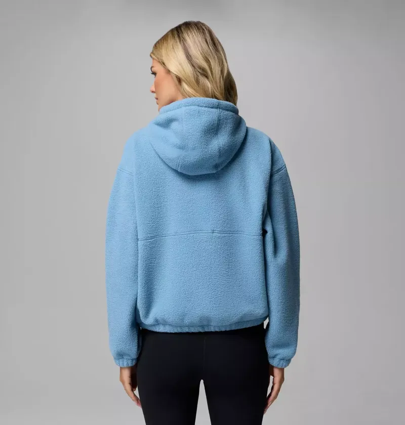 Columbia Women's Timber Meadow MTR Fleece Hoodie in Rainy Day-3