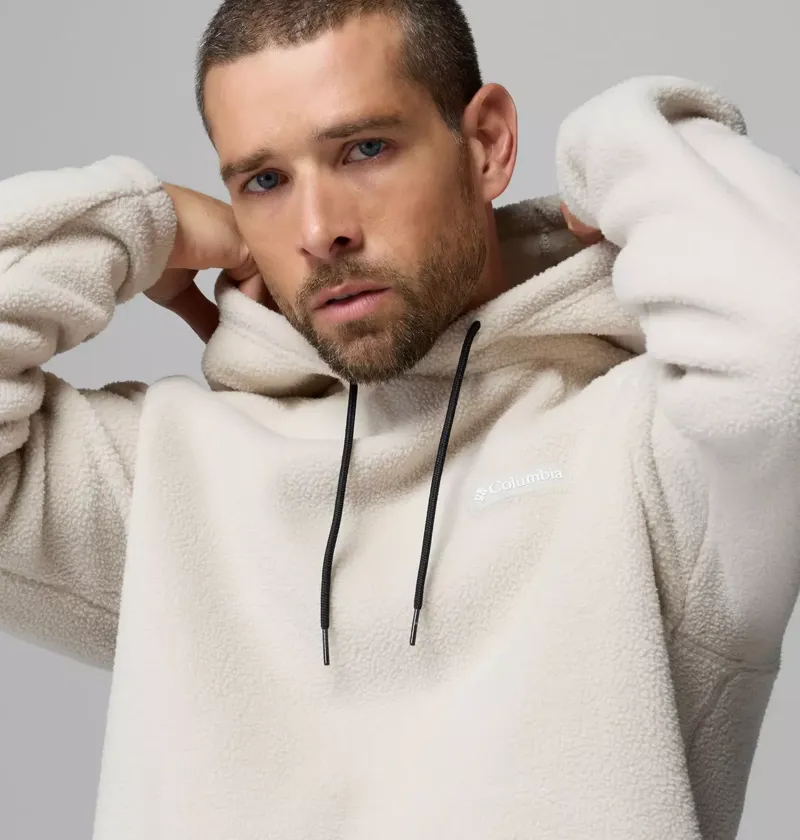 Columbia Men's Timber Crest MTR Fleece Hoodie in Dark Stone-2