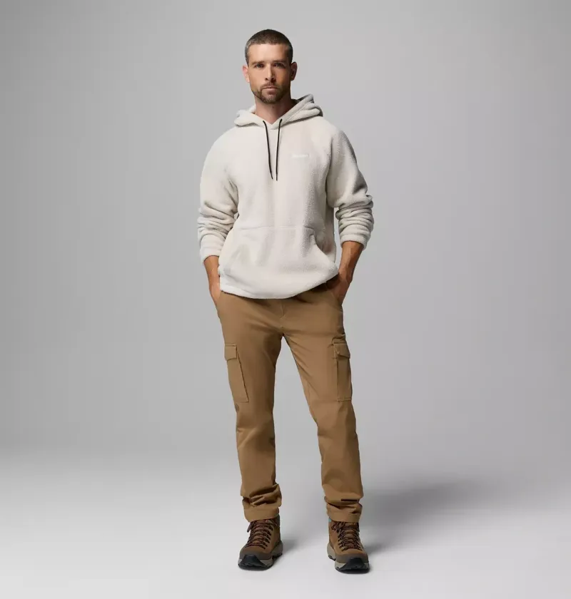Columbia Men's Timber Crest MTR Fleece Hoodie in Dark Stone-5