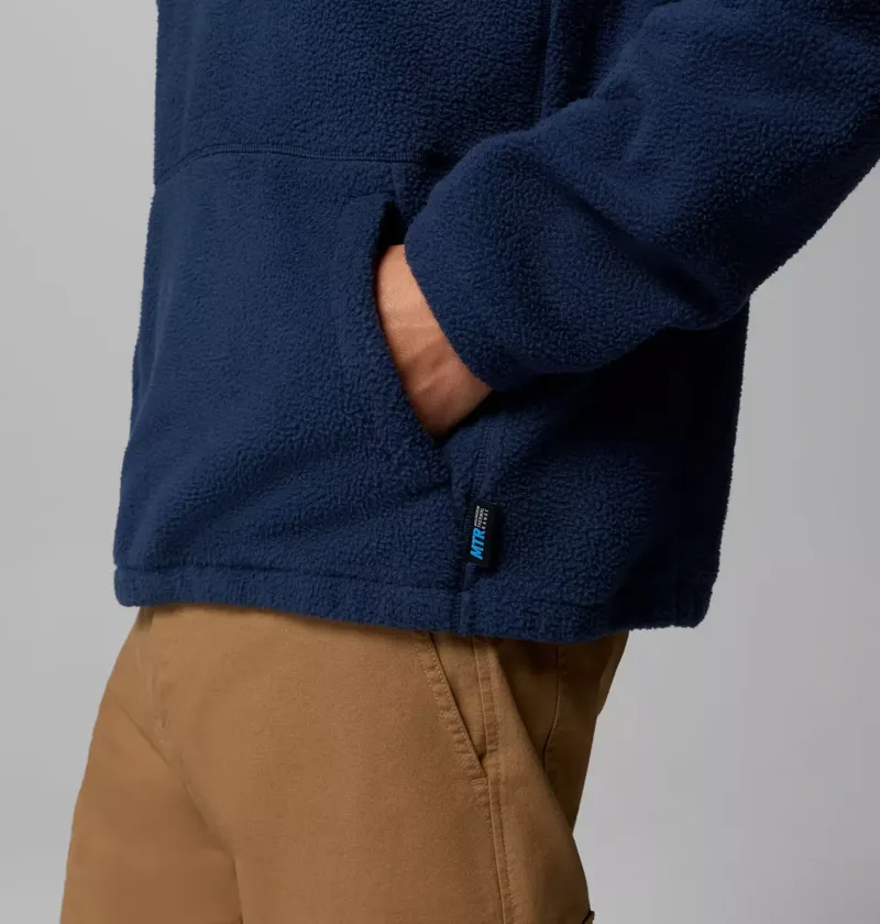 Columbia Men's Timber Crest MTR Fleece Hoodie in Collegiate Navy-5