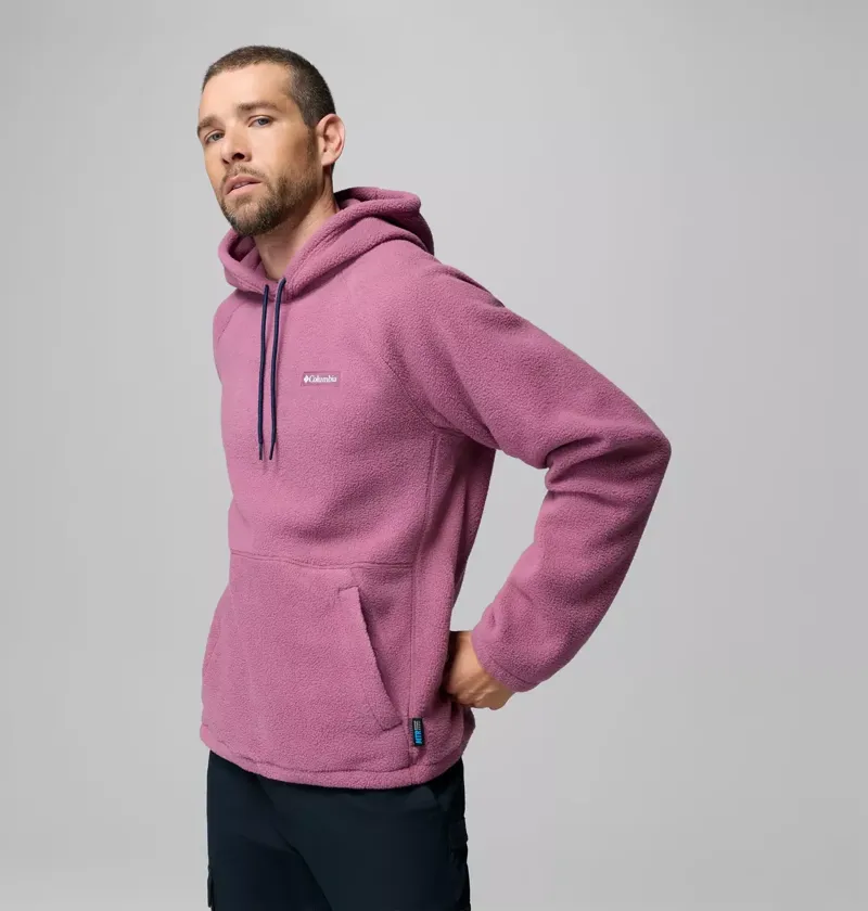 Columbia Men's Timber Crest MTR Fleece Hoodie in Antique Mauve-3