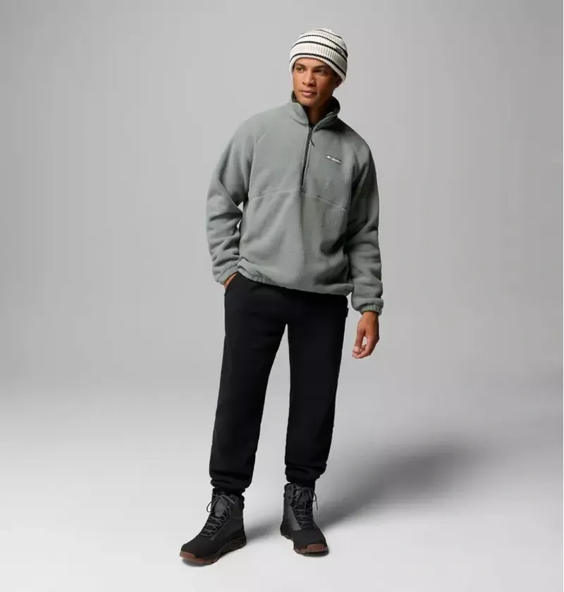 Columbia Men's Timber Crest MTR Fleece Half Zip in Sedona Sage-1