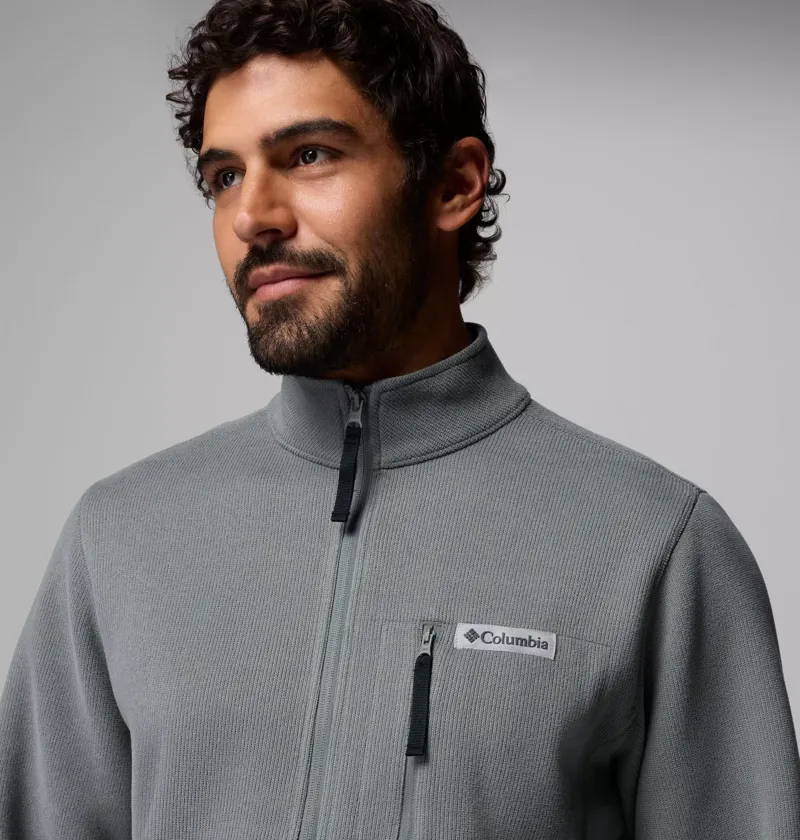 Columbia Men's Sweater Weather Half Zip Fleece in Sedona Sage-4