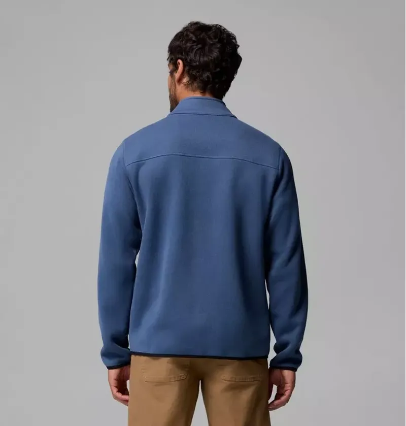 Columbia Men's Sweater Weather Full Zip Jacket in Dark Mountain-2