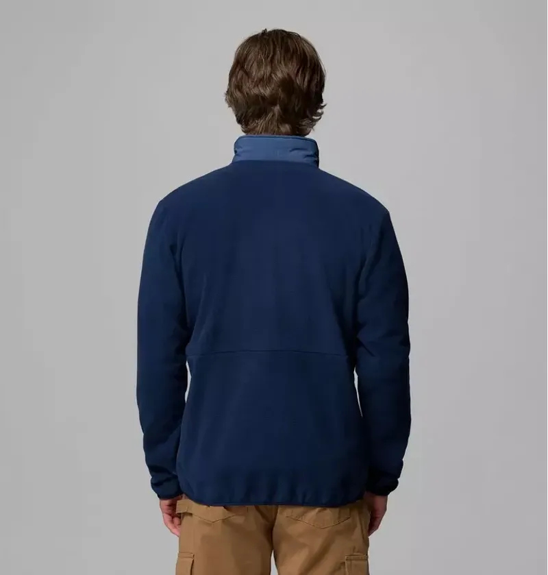 Columbia Mens Sequoia Grove II Full Zip Fleece Jacket in Collegiate Navy-2