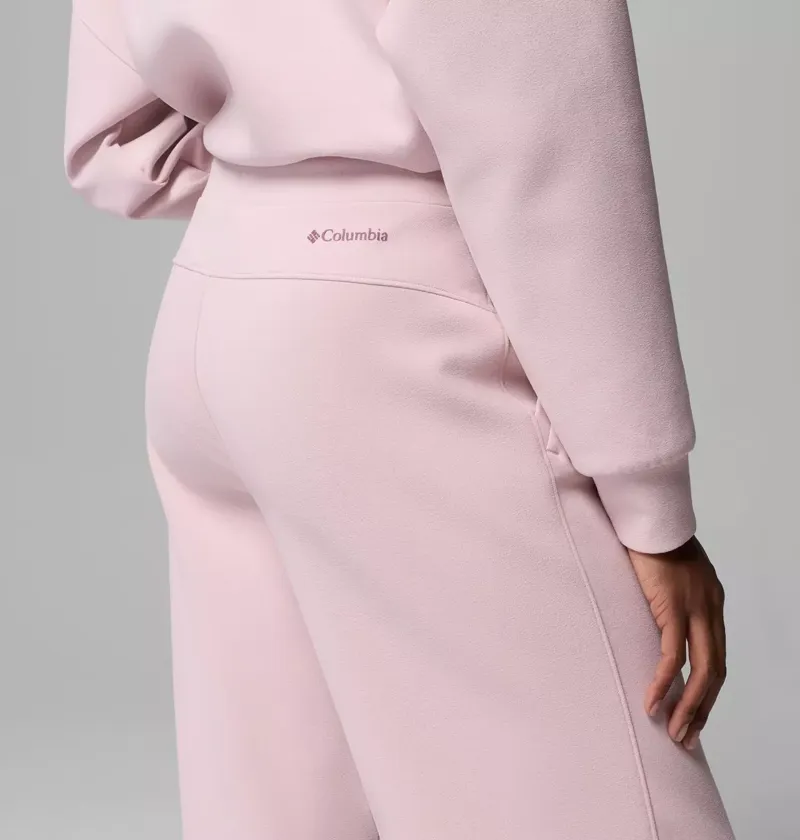 Columbia Women's Amazesweats Heavyweight Pant in Mineral Pink-3