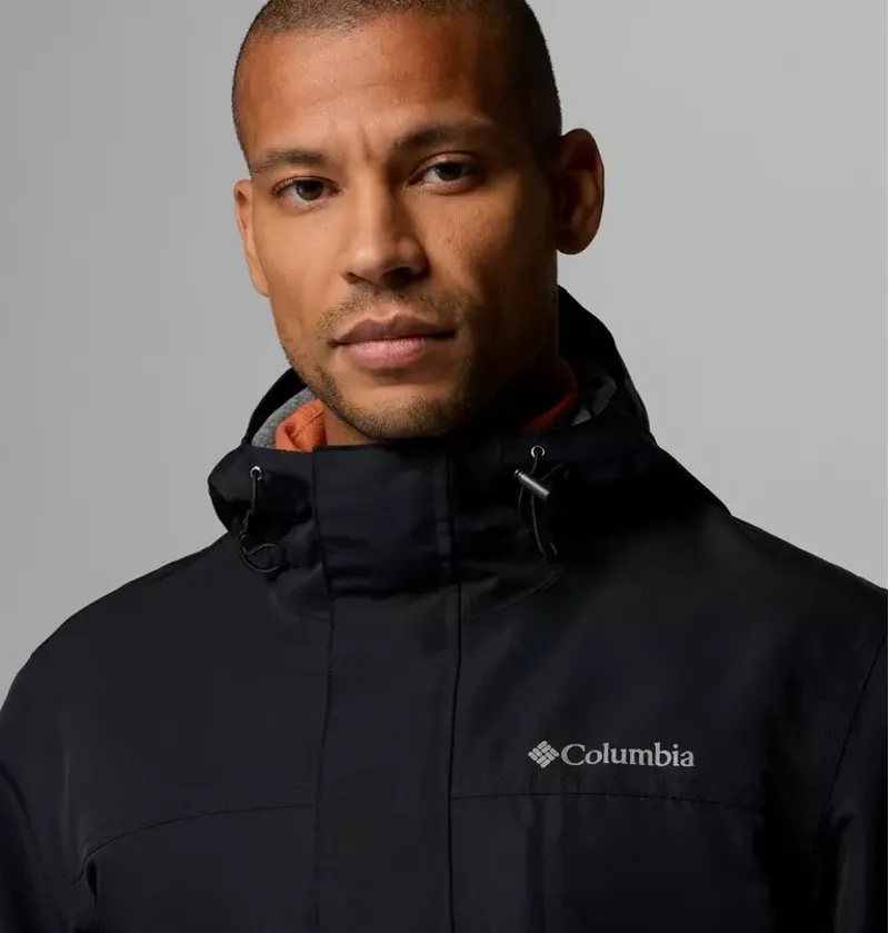 Columbia Mens Landroamer Fleece Lined Jacket in Black-4