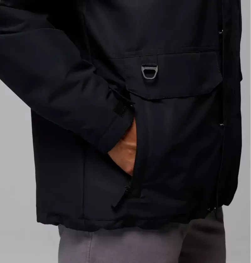 Columbia Mens Landroamer Fleece Lined Jacket in Black-9