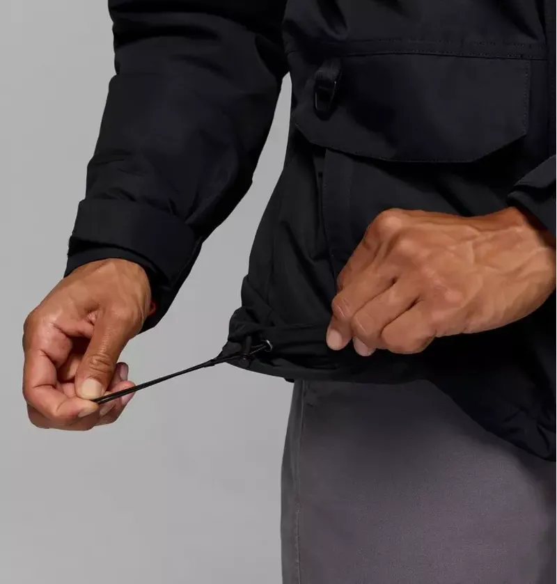 Columbia Mens Landroamer Fleece Lined Jacket in Black-7