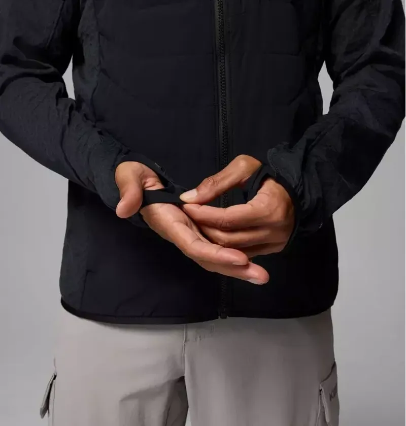 Columbia Mens Arctic Crest II Hybrid Full Zip in Black-5