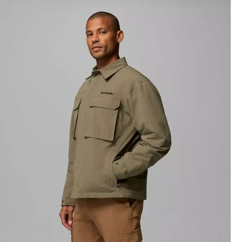 Columbia Mens Timberline Tough Jacket in Stone Green-4