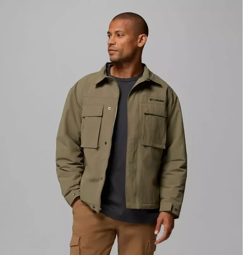 Columbia Mens Timberline Tough Jacket in Stone Green-6
