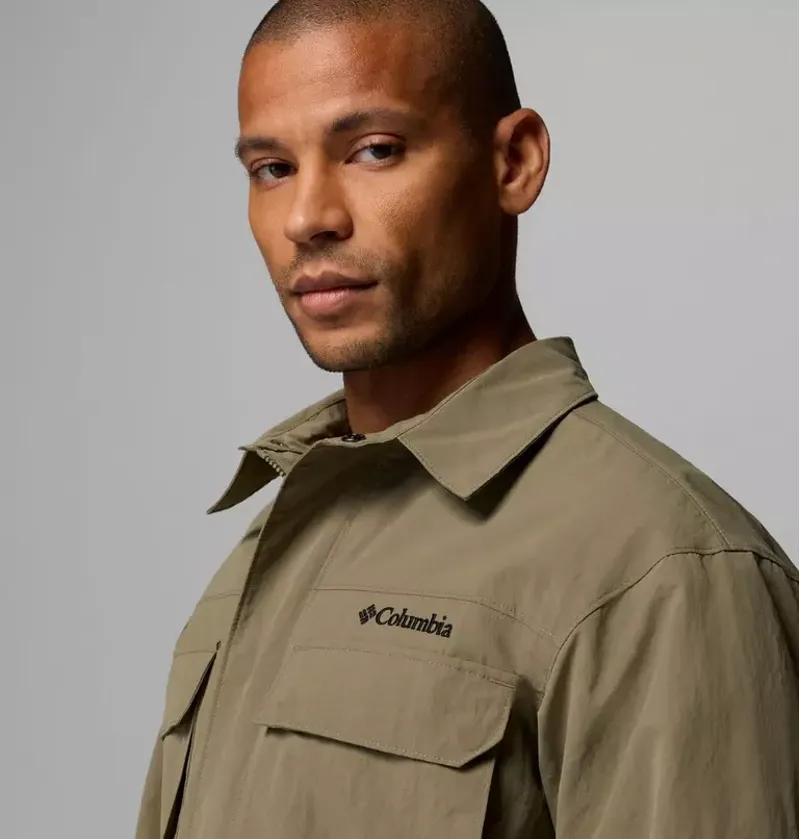 Columbia Mens Timberline Tough Jacket in Stone Green-5