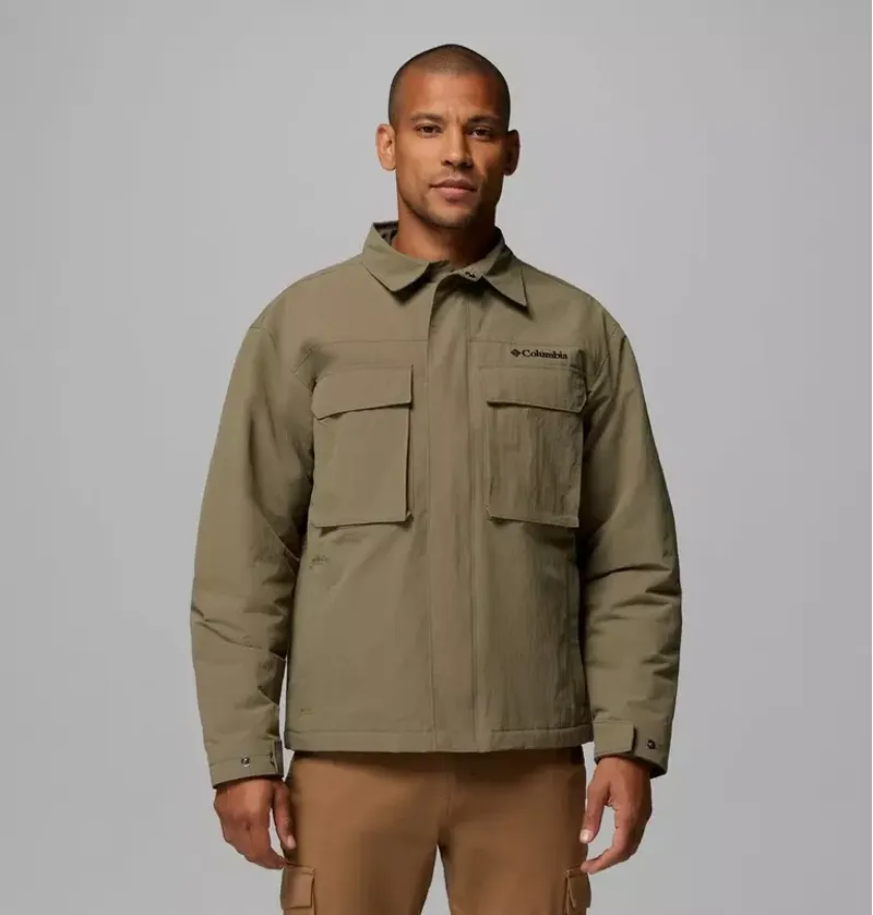Columbia Mens Timberline Tough Jacket in Stone Green-1