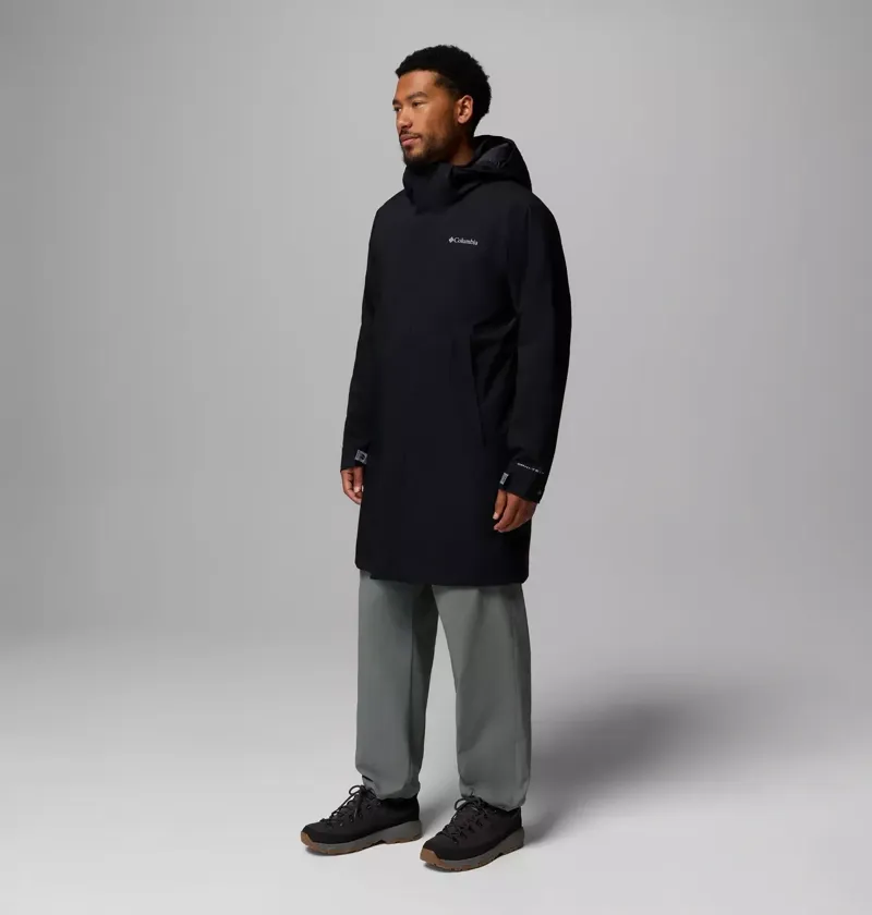 Columbia Men's Street Heights Car Coat in Black-1