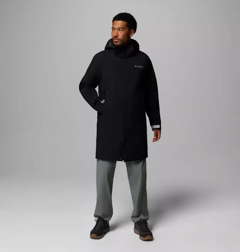 Columbia Men's Street Heights Car Coat in Black-10