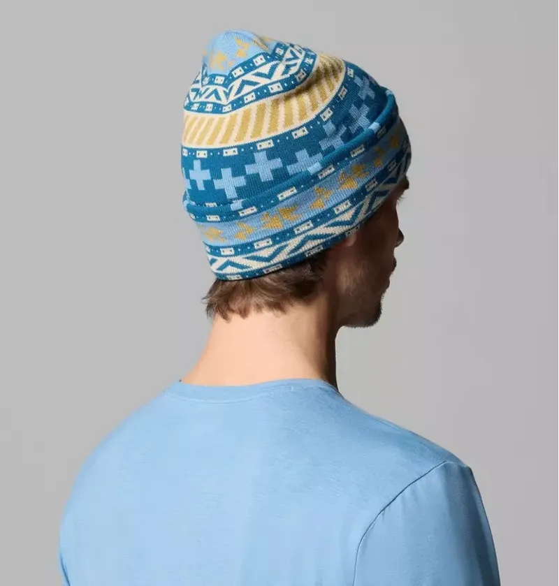 Columbia Jacquard Beanie in Phoenix Blue / Wizard Island-2